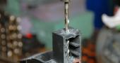 This is a simple, straight hole to drill