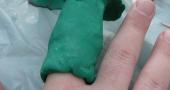 Making a quick finger mold